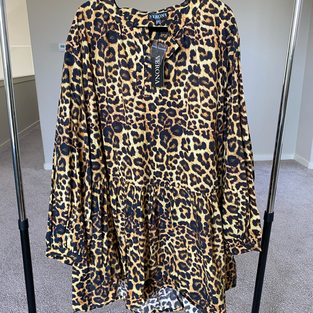 Verona Animal Print Dress